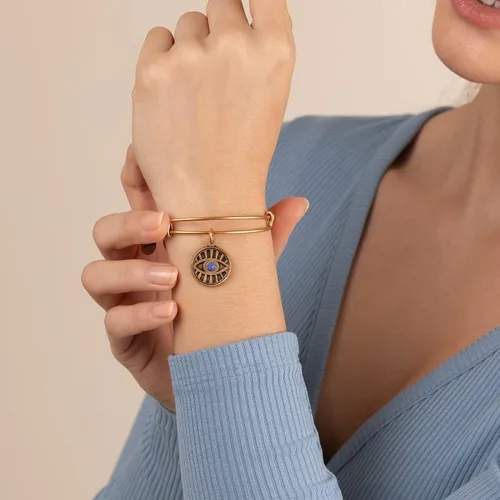 Vista 4 de Alex and Ani Pulsera Evil Eye II