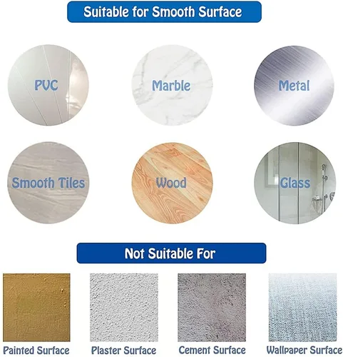 Vista 8 de Ganchos adhesivos negros, paquete de 4 ganchos de pared resistentes, ganchos adhesivos impermeables para colgar toallas, llaves, abrigos, sombreros