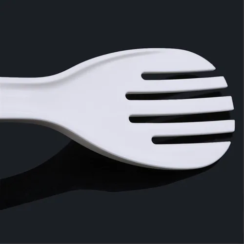 Vista 4 de SperrinsRice cuchara paleta de plástico antiadherente blanco japonés arroz cocina cuchara espátula