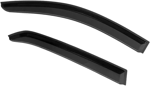 Vista 5 de Acrylic Window Visors Rain Sun Guard Shade 4pc Front Rear Left Right for Chevy for Equinox 2018-2022 4pc Smoke/Tinted Slim Style Tape