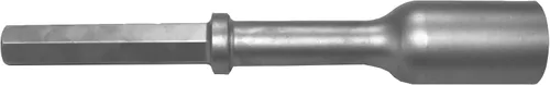 Vista 9 de Champion Chisel, herramienta de buje de acero con vástago hexagonal de 1-1/4 x 6 pulgadas, 16 dientes de acero, diseñada para martillos neumáticos