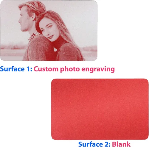 Vista 93 de Tarjeta personalizada con foto y/o texto grabado cartera Love Insert Card