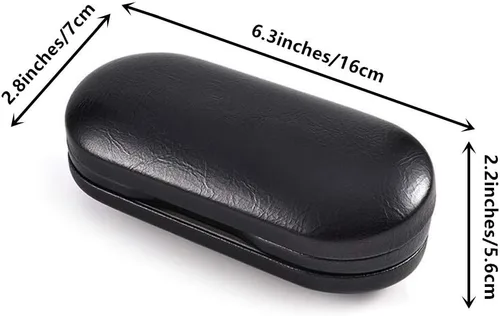 Vista 2 de Kanasi Estuche para lentes de contacto – [2 en 1] Estuche portátil de doble cara para lentes – Pinzas y aplicador incluidos – Perfecto para viajes
