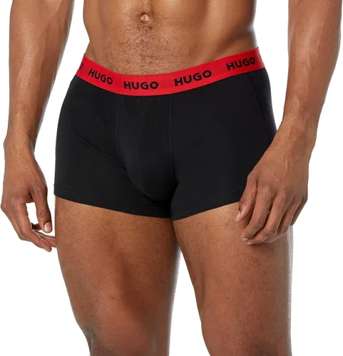 Vista 2 de HUGO Paquete de 3 baúles de algodón elástico para hombre