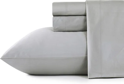 Vista 13 de Shunjie.Home - Juego de sábanas de 100 % algodón para cama individual de 600 hilos, tejido satinado, juego de 3 piezas, bolsillos profundos con Beige