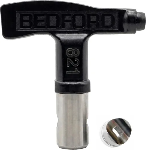 Vista 84 de Bedford Precision 33-7207 Punta reversible de 0.007 pulgadas, ventilador de 4 a 6 pulgadas, repuesto para Graco RAC 5 y Titan