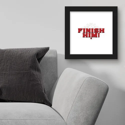 Vista 3 de Trends International Gallery Pops Mortal Kombat 1 - Arte de pared con acabado él, versión enmarcada negra, 12 x 12 pulgadas