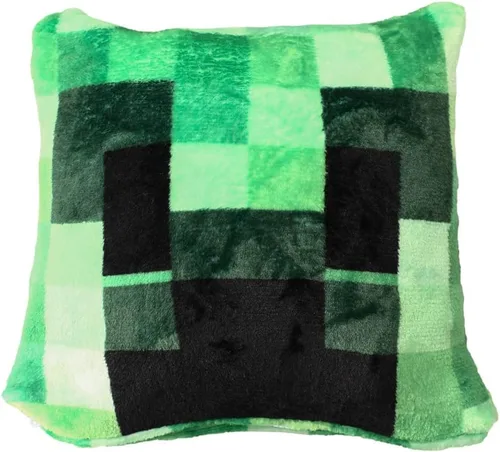 Vista 2 de Bioworld Minecraft Creeper - Manta de bolsillo