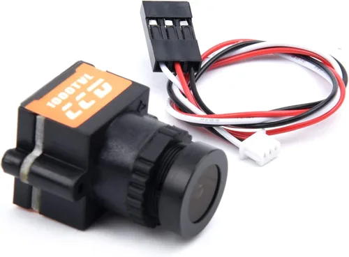 Vista 5 de Readytosky Mini 1000TVL FPV Cámara 1/3 CCD 110 Grados Lente de 2.8mm NTSC PAL Cámara Intercambiable para Drones FPV Piezas DIY NTSC PAL Cámara