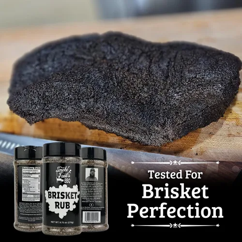 Vista 7 de Smoke Trails BBQ BRISKET RUB BBQ Rub for Texas Brisket de Steve Gow Ideal para pechuga, costillas cortas de carne, filetes y más