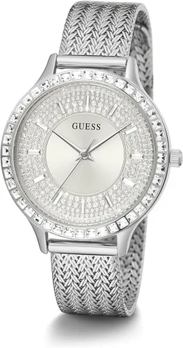 Vista 4 de GUESS Ladies Dress Herringbone Mesh 38mm Watch