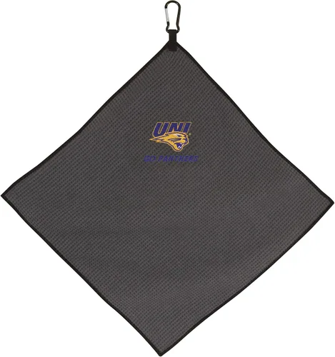 Vista 61 de Team Effort Collegiate - Toalla de microfibra gris de 15" x 15