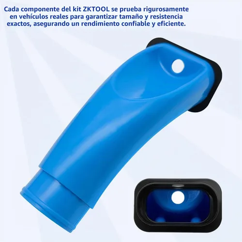 Vista 6 de ZKTOOL12PC Adaptador de Limpieza de Válvula de Admisión por Chorro de Nueces para Carbonización para Hyundai, Mazda, Chevy, Mini Cooper, VW, Audi