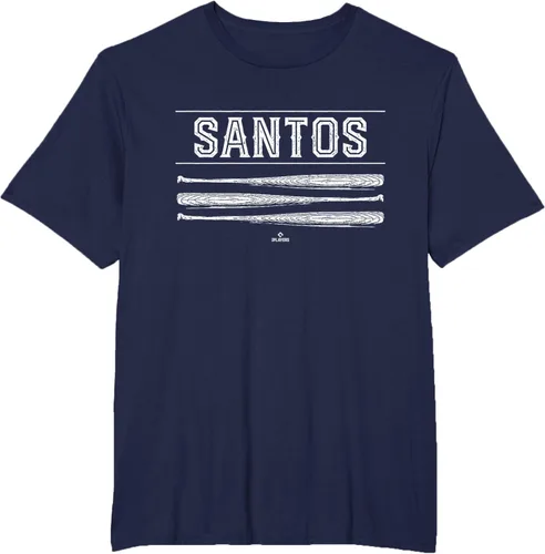 Vista 18 de Vintage Baseball Bat Gameday Lisandro Santos Prospect T-Shirt
