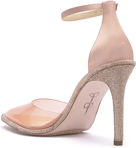 Vista 7 de Jessica Simpson Pemota - Zapatos de tacón alto con correa de tobillo para mujer