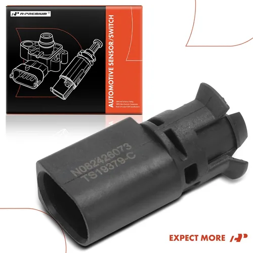 Vista 7 de Sensor de temperatura del refrigerante del motor A-Premium compatible con Volkswagen