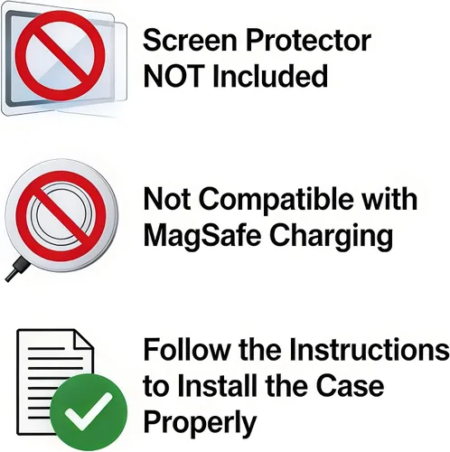 Vista 8 de Jiunai Funda para iPhone 14 Plus a Prueba de Golpes Antipolvo Protección de Servicio Pesado Protectora Antiarañazos de Doble Capa Resistente Rugosa