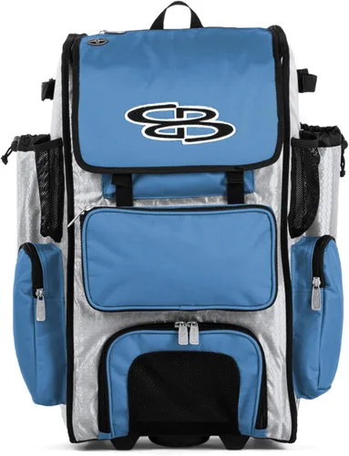 Vista 49 de Boombah Rolling Superpack - Bolsa para equipo de béisbol/sóftbol, varios colores, mango telescópico y capacidad para 4 murciélagos, versión
