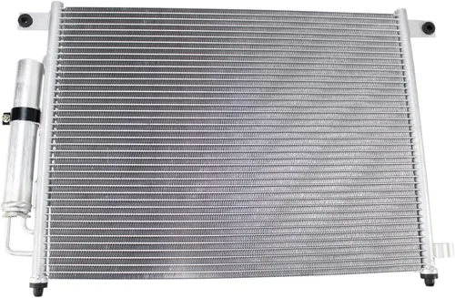 Vista 4 de Conjunto de condensador y secador de receptor de A/C compatible con Chevrolet Aveo 2004-2008 Pontiac Wave 2004-2008