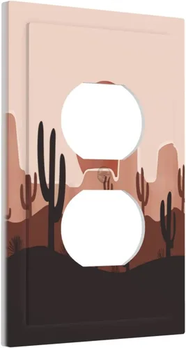 Vista 97 de Placa de pared de 1 cuadrilla, diseño de playa, océano, amanecer, mar, atardecer, cubierta de interruptor de luz en blanco, decorativo, sin