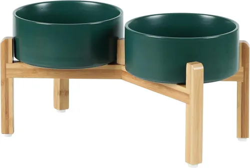 Vista 35 de Havniva Juego de 2 cuencos de cerámica de 5.1 pulgadas para perros y gatos, alimentador de alimentos y agua para perros de raza pequeña, gatitos