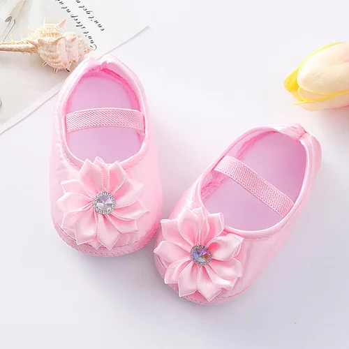 Vista 4 de Kawaii para caminar para bebé, zapatos de princesa para bebés, zapatos de bebé para caminar, zapatos para niños y niñas, suaves para bebés