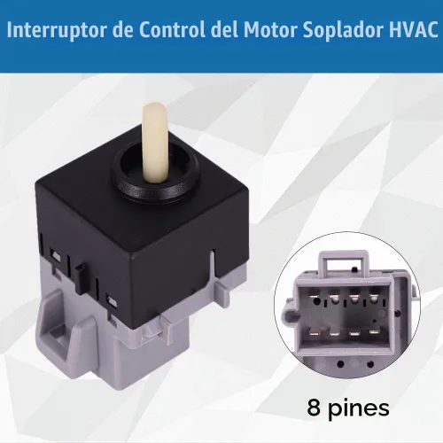 Vista 5 de Interruptor de control del motor del ventilador HVAC para Peterbilt 384 2008-2015 Reemplazar 599-5000 Q21-6012