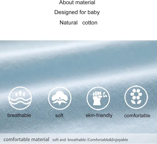Vista 7 de pureborn Mameluco de algodón súper suave para niñas de 0 a 24 meses
