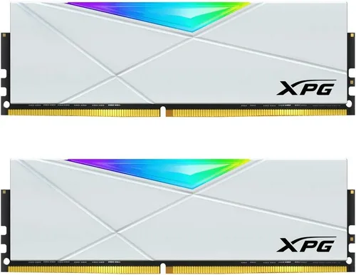 Vista 13 de XPG DDR4 D50 RGB 16GB (2x8GB) 3200MHz PC4-25600 U-DIMM 288-Pins Memoria de escritorio CL16-20-20 Kit Gris (AX4U32008G16A-DT50)