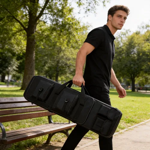 Vista 7 de RUBY.Q Bolsa de 32"/37"/46"/52", estuche portátil para almacenamiento y transporte