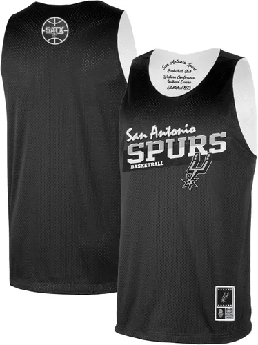 Vista 22 de Ultra Game Camiseta sin mangas sin mangas oficial de la NBA oficial de la NBA para hombre - Negro