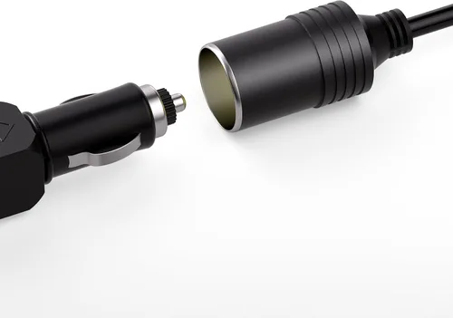 Vista 6 de Convertidor de CA a CC de 12 V 24 W, enchufe para encendedor de cigarrillos de automóvil, 100-240V a 12V 2A AC/DC adaptador de alimentación