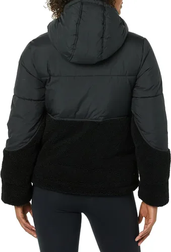 Vista 2 de Tienda Essentials Chaqueta acolchada Sherpa para mujer