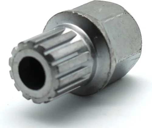 Vista 19 de TMAX Abc0/10Pt Bloqueo de rueda Lugnut antirrobo Tuerca Tornillo Eliminación de llave Socket S3057 para Vw Audi
