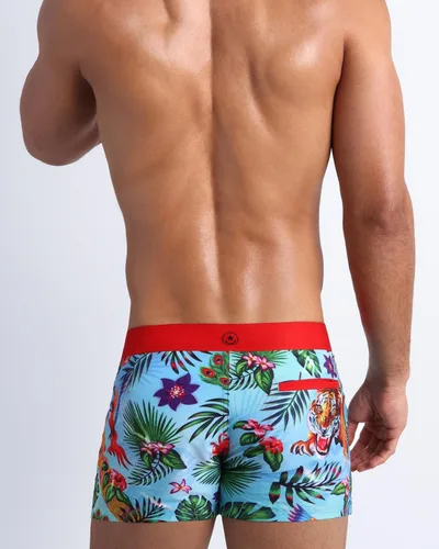 Vista 68 de Bang Men's Swimwear - Beach Shorts - Stretchy Quick-Dry All-Use Premium Swimsuit Trunk Square Cut