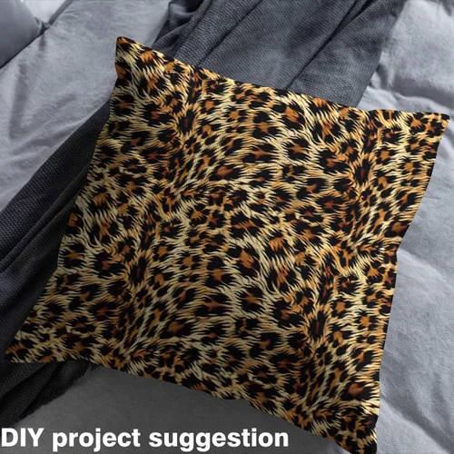 Vista 99 de Tela con Estampado de Leopardo por Yarda, Tela de Tapicería de Guepardo Africano Vida Silvestre para Sillas Sofá, Tela Impermeable de Piel de Animal