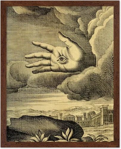Vista 9 de Poster Master Póster astrológico clásico, impresión de ciencia vintage, regalo para artistas, amigos, el antiguo zodiaco de Egipto, rueda