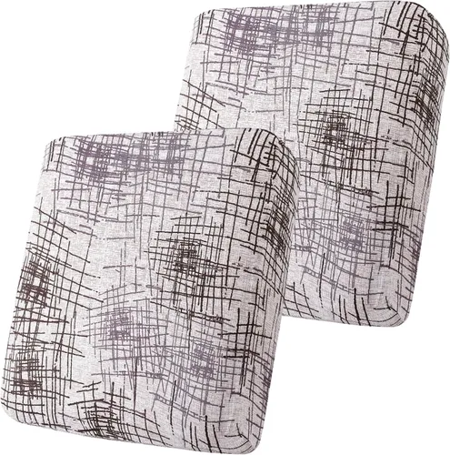 Vista 48 de Smiry Fundas de cojín de sofá estampadas, fundas elásticas suaves para sofá, fundas de sofá lavables antideslizantes, protector de muebles para Beige