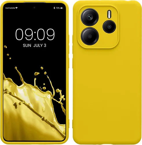 Vista 88 de kwmobile Funda compatible con Xiaomi Redmi Note 9S / 9 Pro / 9 Pro Max - Funda protectora de silicona TPU suave y delgada - Negro mate