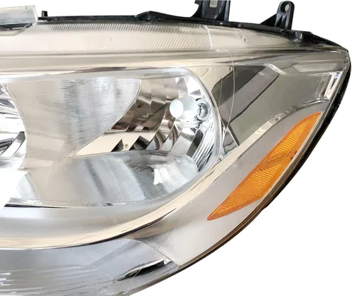 Vista 3 de Faro delantero de repuesto cromado para el lado izquierdo del conductor montaje completo para Mercedes-Benz Sprinter Freightliner Sprinter Lado