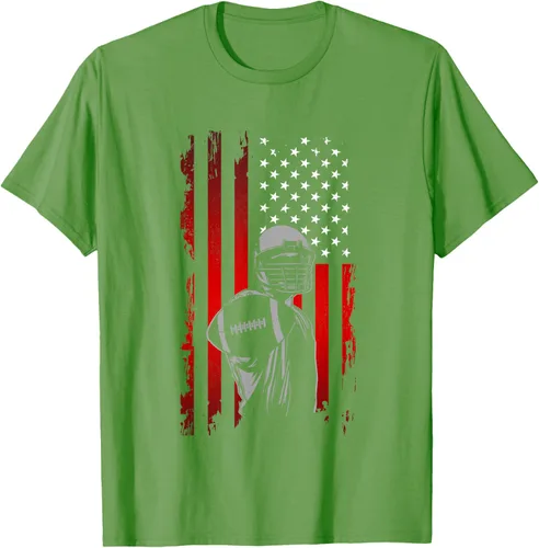 Vista 15 de Camiseta de fútbol americano, Negro