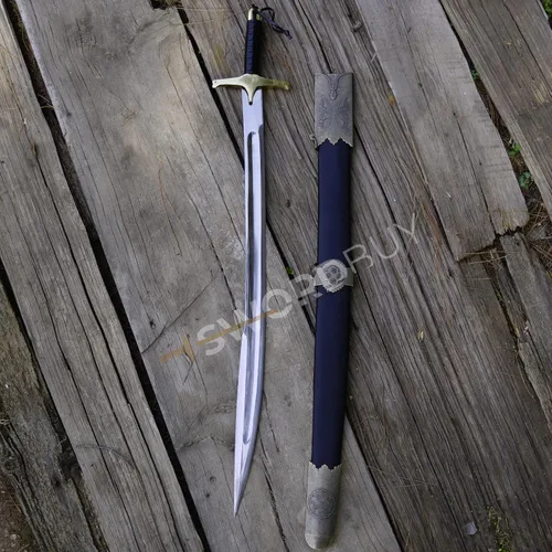Vista 2 de Dirilis Ertugrul - Espada hecha a mano, espada profesional con vaina