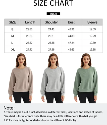 Vista 6 de AUTOMET Sudaderas con capucha para mujer, cuello redondo, suéteres casuales y cómodos, trajes de otoño, ropa de invierno de moda 2023