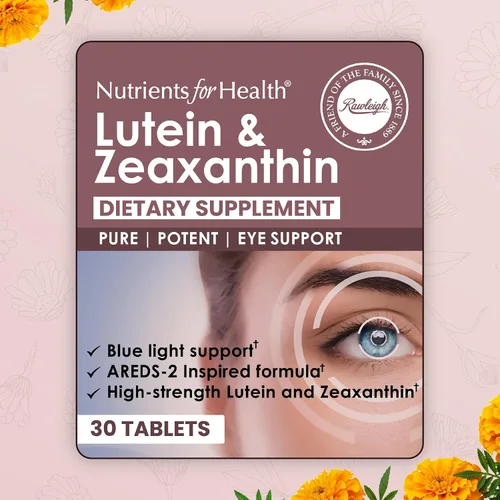 Vista 8 de Rawleigh Luteína y zeaxantina: 30 tabletas pequeñas veganas con 12 mg de luteína y 4 mg de zeaxantina (carotenoides maculares), inspirado