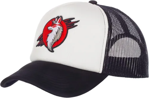 Vista 3 de Reemy Shop - Sombreros de camionero de moda 2023 Sombrero para hombres y mujeres, gorras de béisbol Snapback, gorra de malla blanca y negra