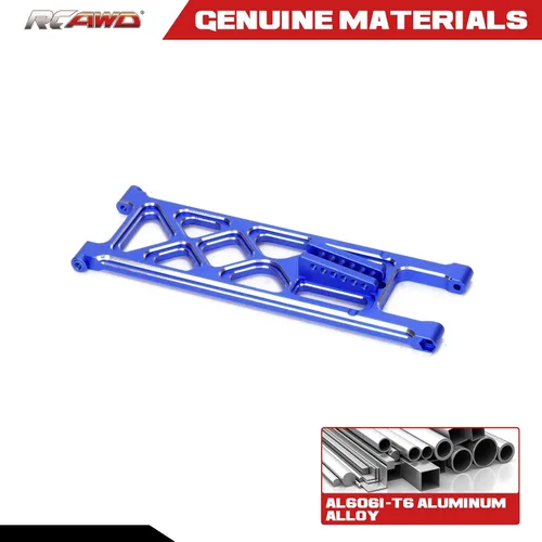 Vista 4 de RCAWD Barra de ruedas Truss para Losi 1/10 22S 2WD No Prep Drag Car Azul