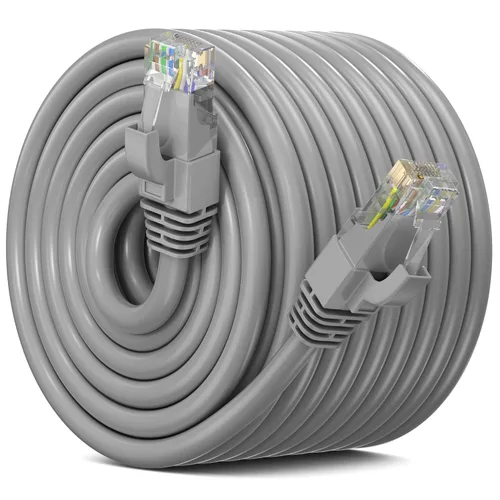 Vista 28 de Maximm Cable Ethernet Cat 6, cable de red y conexión de alta velocidad de 10 pies, UTP, 10 Gbps, cable Ethernet de 550 MHz, color naranja