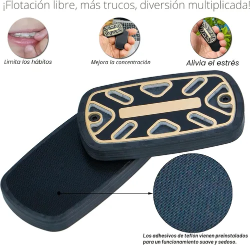 Vista 3 de DjuiinoStar Deslizador antiestrés silencioso (fibra de carbono), operación sedosa y suave, robusto, grande y ligero, fuerte retroalimentación