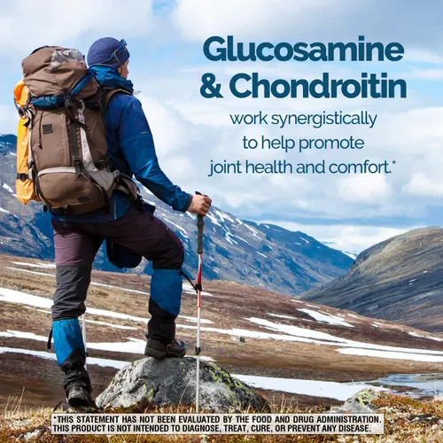 Vista 7 de Nature's Wonder Glucosamina condroitina de triple fuerza con MSM y ácido hialurónico y boswellia para la salud de las articulaciones, apoya