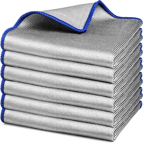 Vista 16 de Ekedalen Paño de limpieza de microfibra tejido de gofre para quitar el polvo, toalla absorbente de secado rápido, trapos de polvo para la cocina